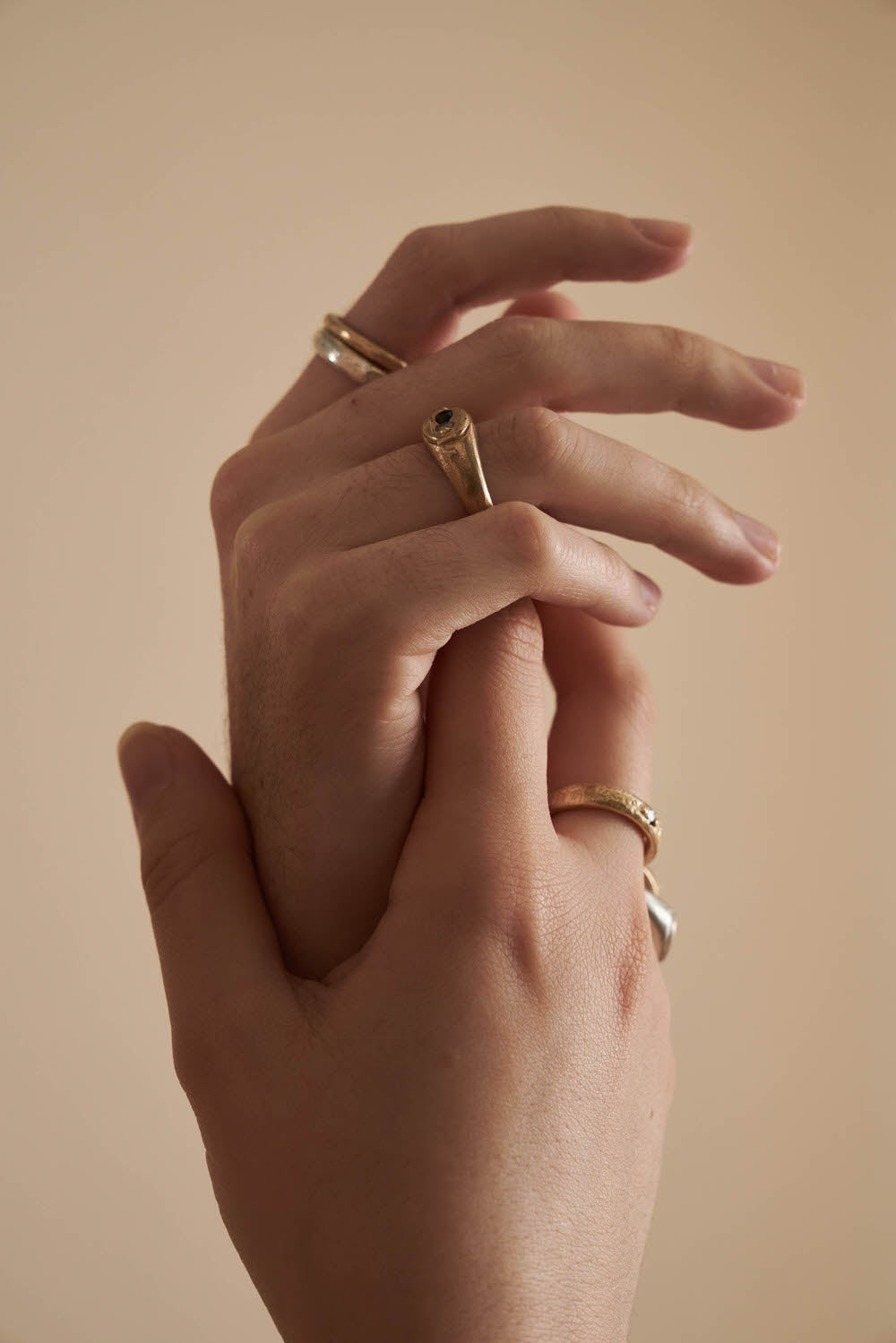 gender neutral rings by zoe alexandria jewellery