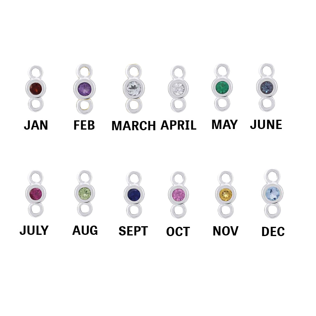 birthstone gemstones custom bracelet design by zoe alexandria jewellery