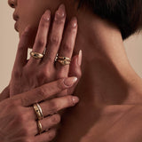 gender neutral jewellery handmade signet ring by zoe alexandria jewellery