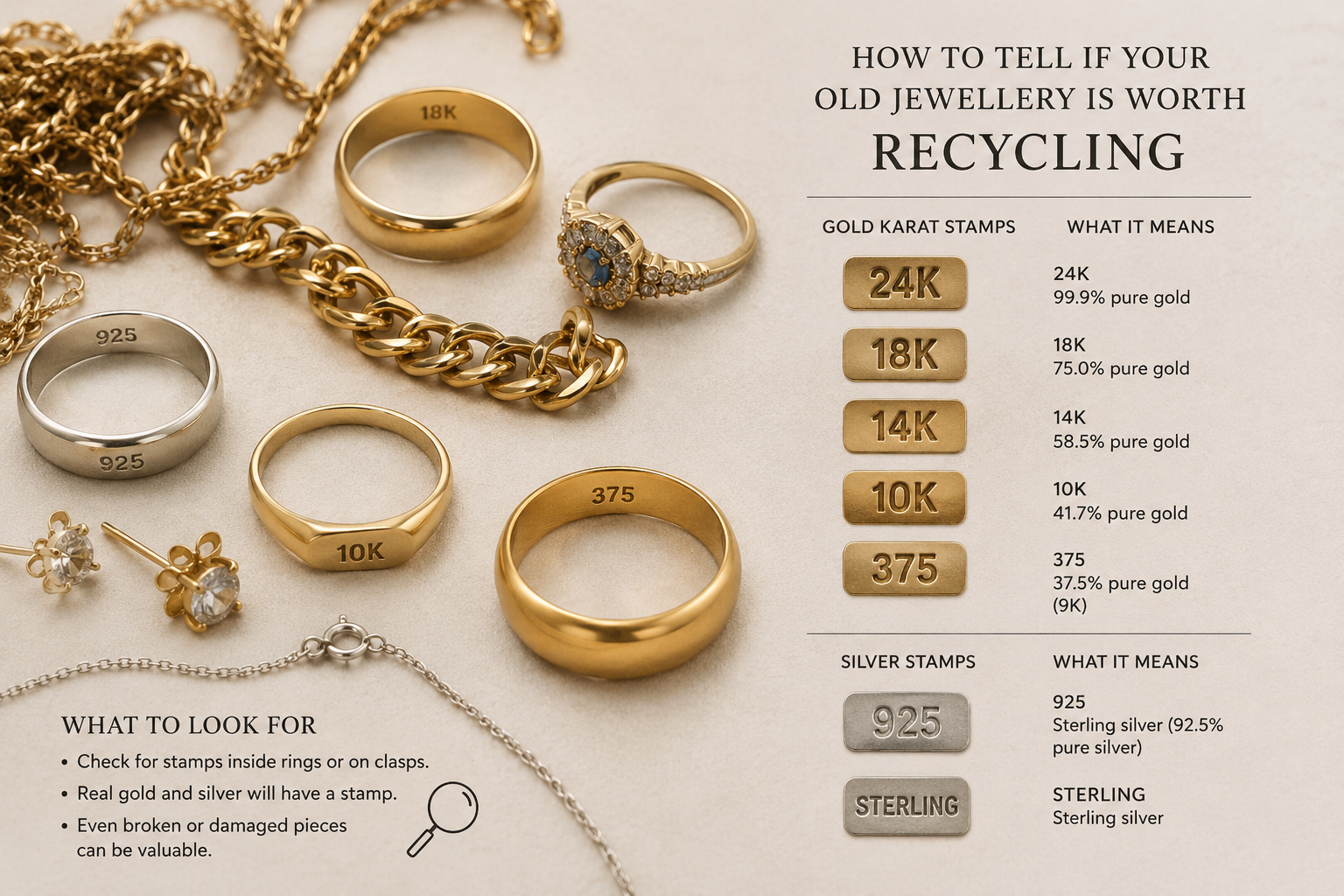 how to tell if your old jewellery is worth recycling zoe alexandria