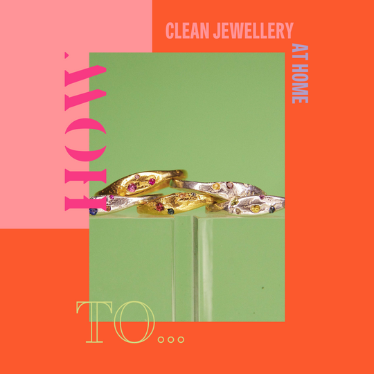 How to clean jewellery at home.