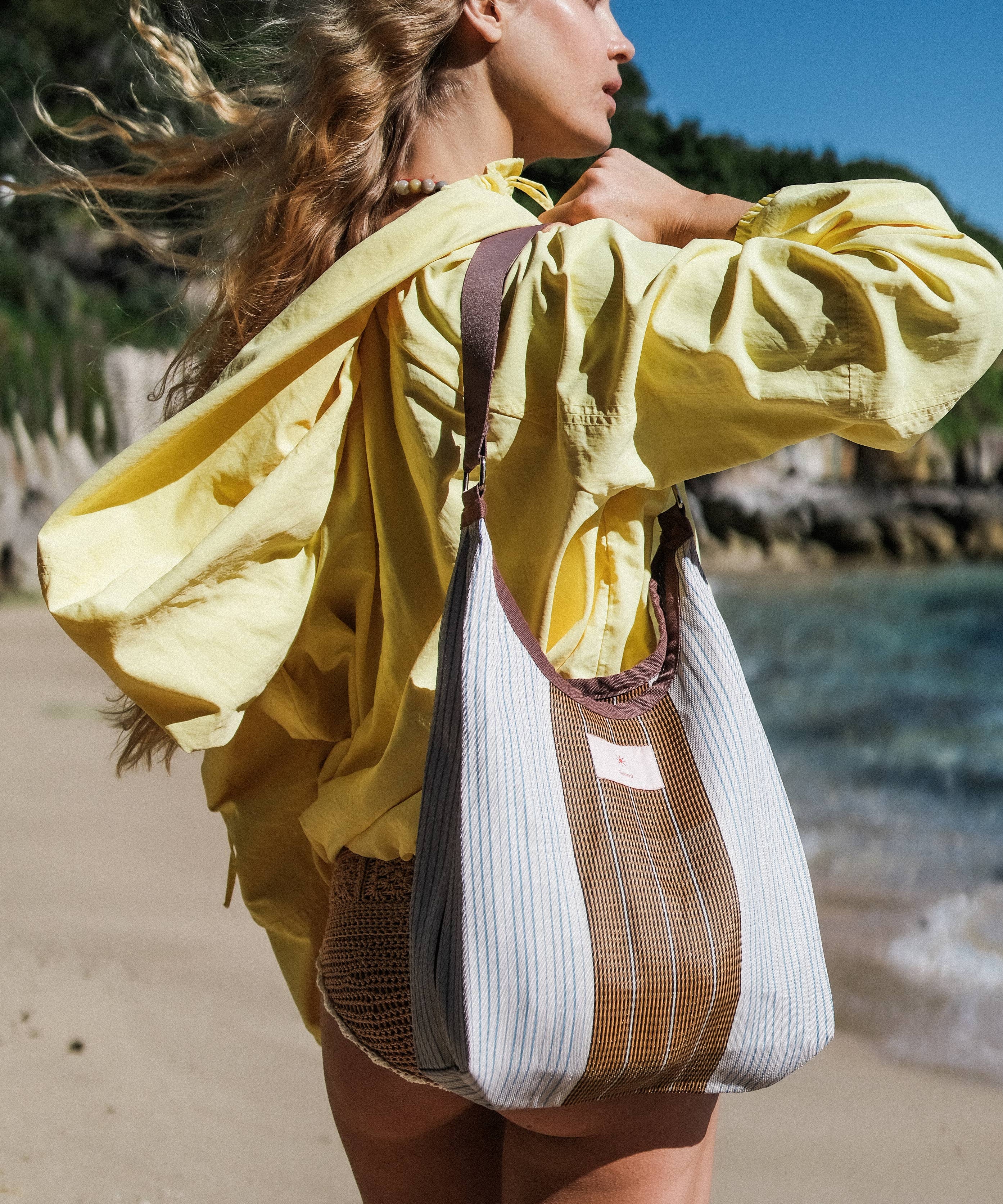 GUNES SWIM - Hobo Bag - Sandbar