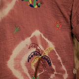 The Corner - Pink Bahia Blouse - Bordeaux