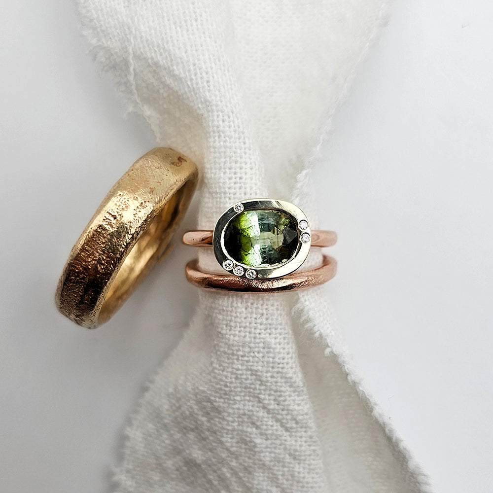 custom wedding bands and engagement rings by zoe alexandria jewellery