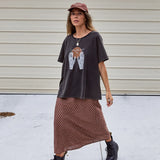 Brodie - Plaid Midi Skirt