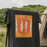 Against The Current Unisex T-Shirt - Washed Black