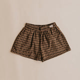 Willow - Green Checked Shorts