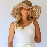 Hobo and Hatch - Janis Wide Brim Hat // Tully Check