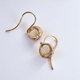 Demilune Earrings - 9KYG diamond