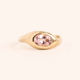 9KY Gold Nina Ring - Pink Tourmaline