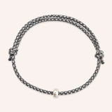 Silver Paracord Beaded Bracelet - Acu