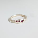 Silver Aluna Ring - Mixed Sapphire (Copy)