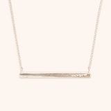 Silver Bar Necklace