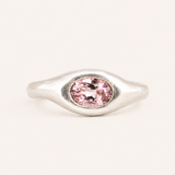 Silver Nina Ring - Pink Tourmaline