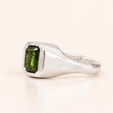 Brooke Ring (small) - Green Tourmaline