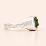 Brooke Ring (small) - Green Tourmaline