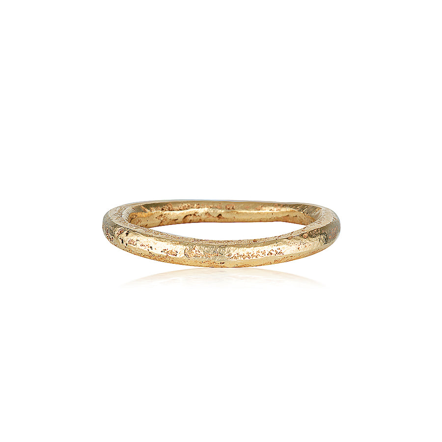 Epicene Ring - 2mm Yellow Gold Band