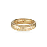 Epicene Ring recycled 6mm Yellow Gold Band alternative wedding ring by zoe alexandria jewellery