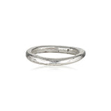 Epicene Ring  2mm Silver Band gender neutral wedding band by zoe alexandria jewellery