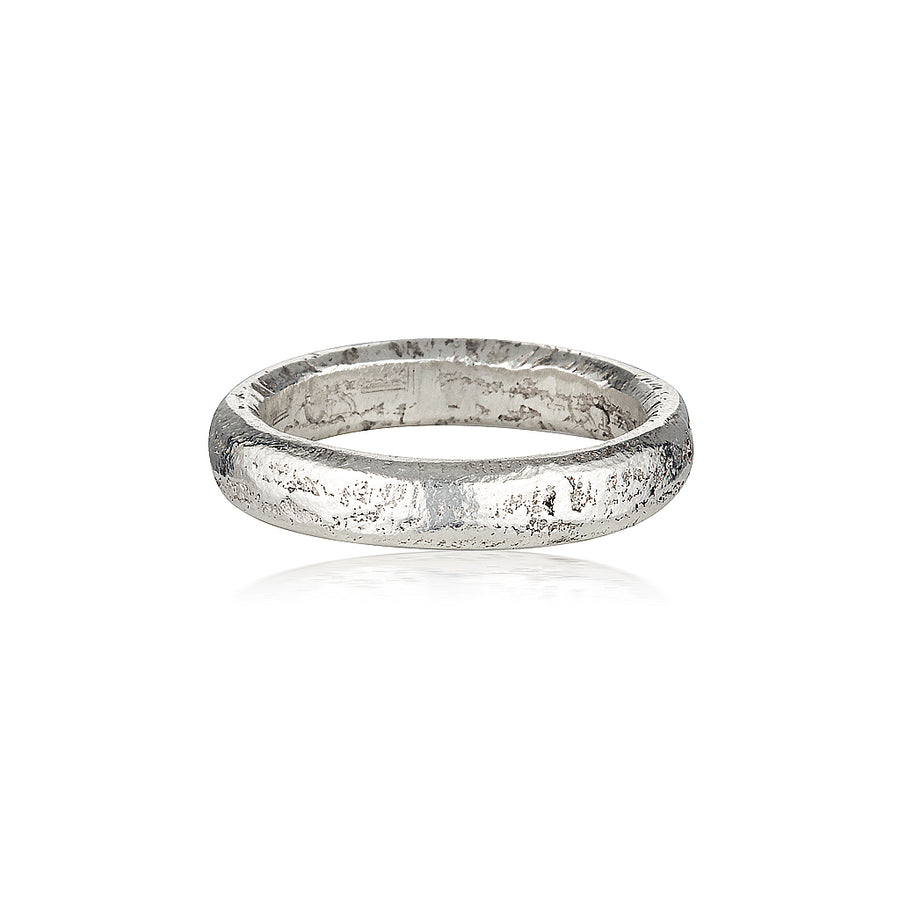 Epicene Ring - 4mm Silver Band