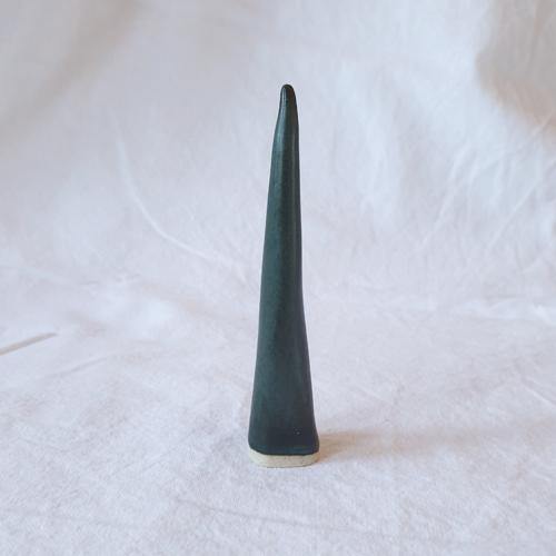 Kate Carters Ring Cone - Peacock Green - Zoe Alexandria Jewellery