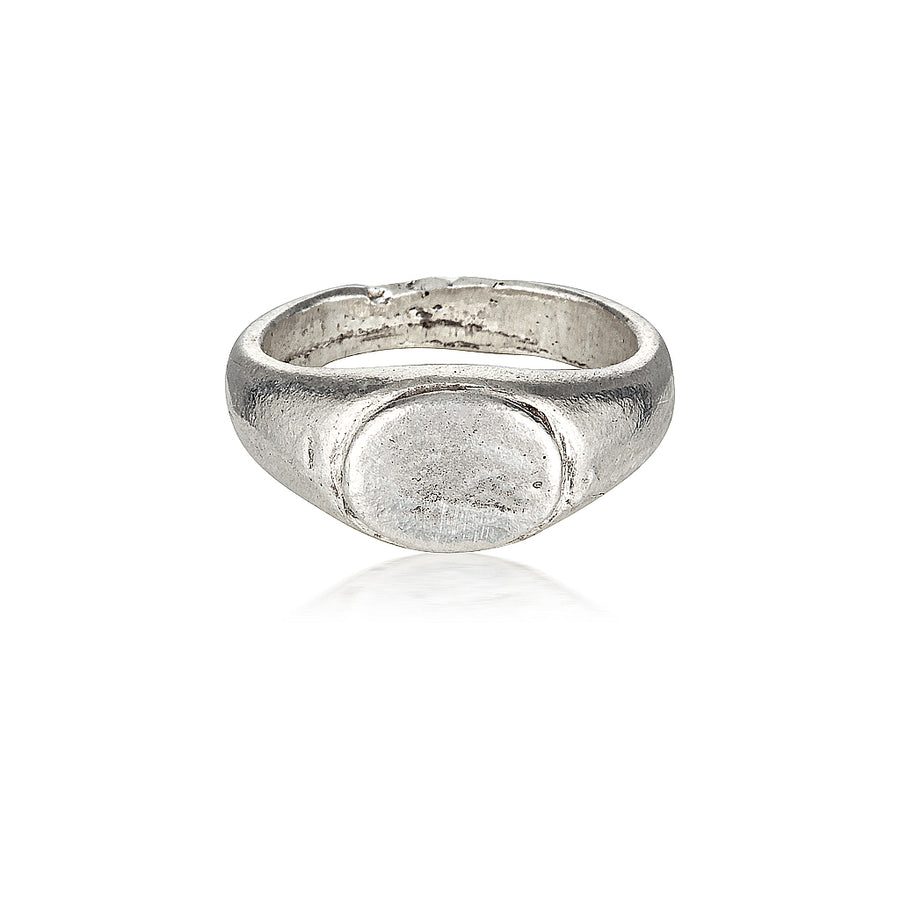 Harmony Signet Ring - Silver