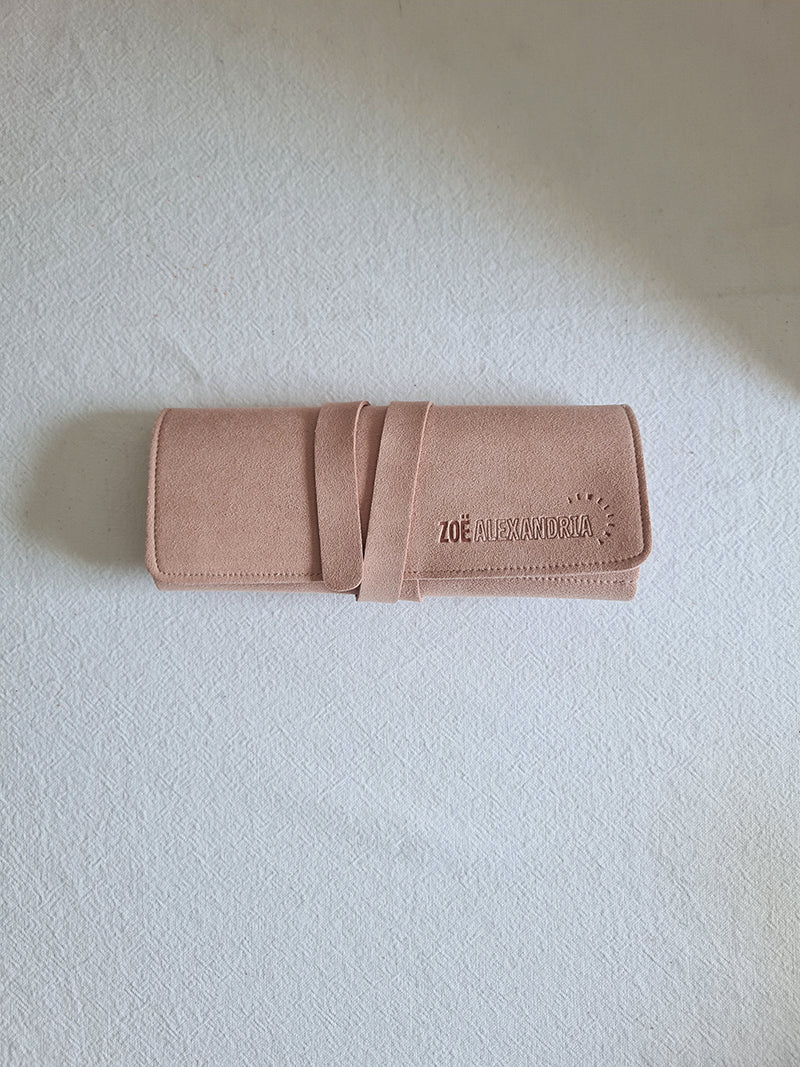 Jewellery Travel Organiser jewellery travel roll by zoe alexandria jewellery